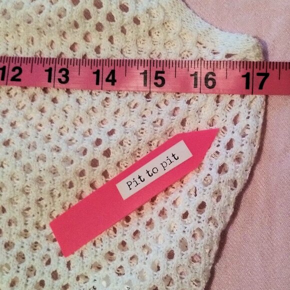 White (S) Loose Mesh Lounge Outfit - Picture 9 of 11